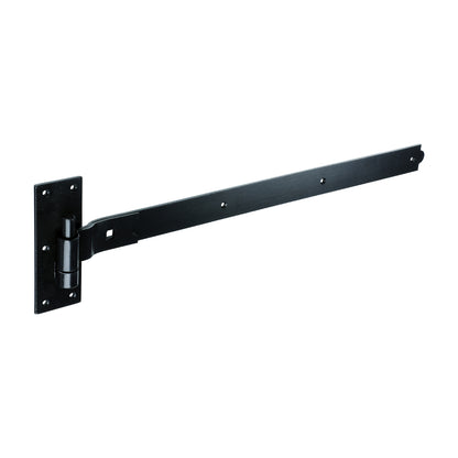 TIMCO Cranked Band & Hook On Plates Hinges Black - 750mm - Image