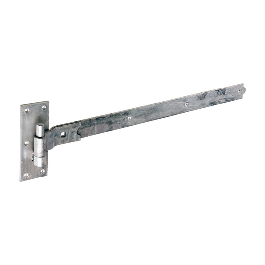 TIMCO Cranked Band & Hook On Plates Hinges Hot Dipped Galvanised - 750mm - Image