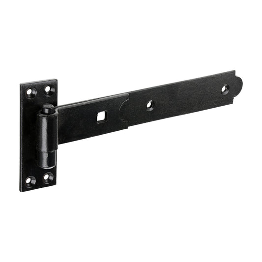 TIMCO Straight Band & Hook On Plates Hinges Black - 250mm - Image
