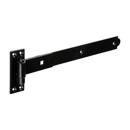 TIMCO Straight Band & Hook On Plates Hinges Black - 350mm - Image