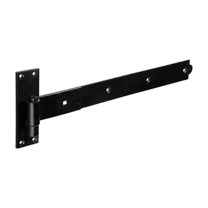 TIMCO Straight Band & Hook On Plates Hinges Black - 450mm - Image