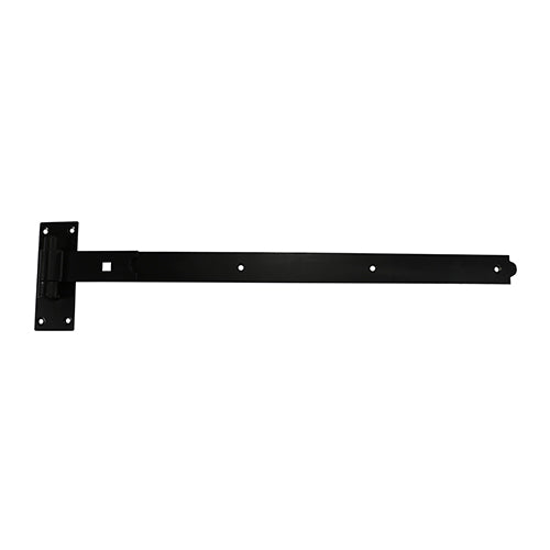 TIMCO Straight Band & Hook On Plates Hinges Black - 750mm - Image