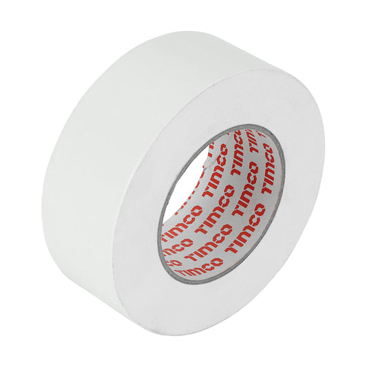 TIMCO Heavy Duty Cloth Tape White - 50m x 50mm - Image