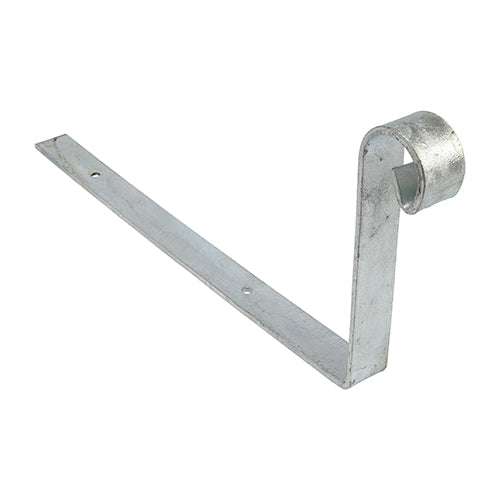TIMCO Hip Iron Hot Dipped Galvanised - 300 x 3mm - Image