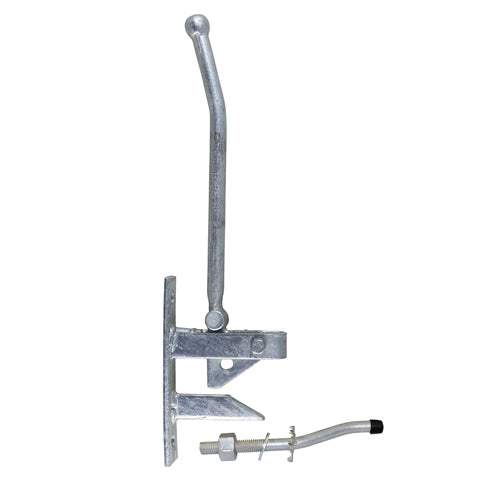 TIMCO Hunting Type Lift Gate Catch With Cranked Striker Hot Dipped Galvanised -  425mm - Image