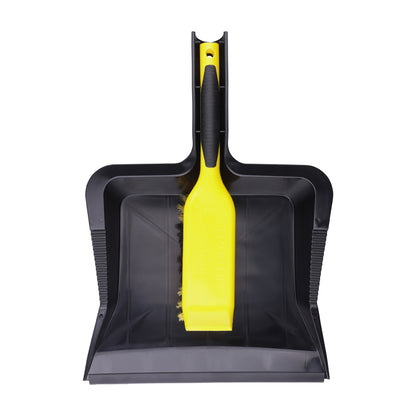 TIMCO Bulldozer Heavy Duty Dustpan & Brush Set - 6.5"|12" - Image