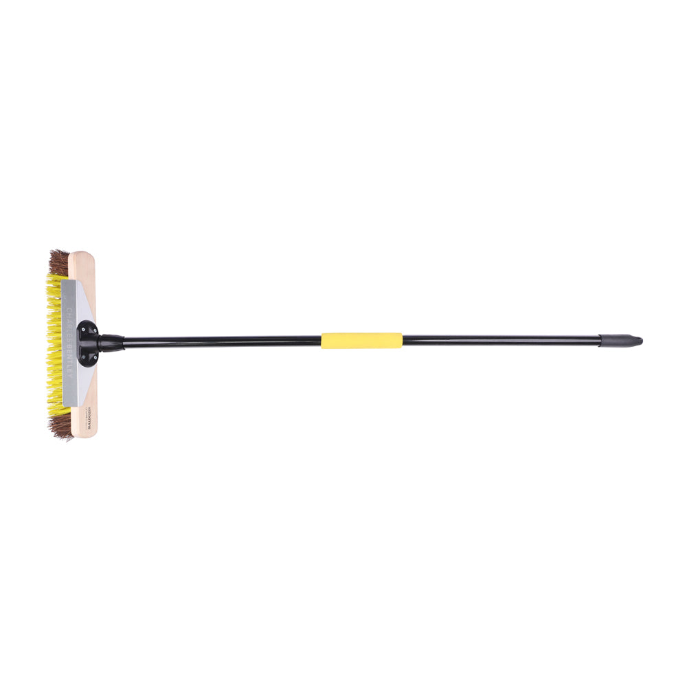 TIMCO Bulldozer Heavy Duty Wooden Utility Broom & Handle - 16" - Image