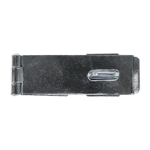 TIMCO Hasp & Staple Safety Pattern Silver - 6" - Image