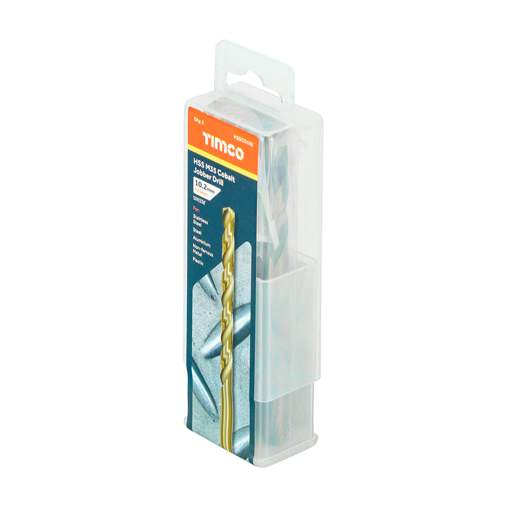 TIMCO Ground Jobber Drills - Cobalt M35 - 10.2mm - Image