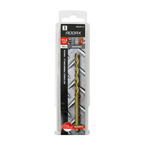 TIMCO Ground Jobber Drills - Cobalt M35 - 11.5mm - Image