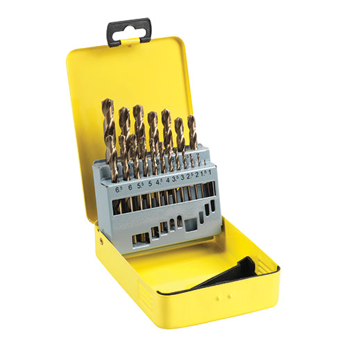 TIMCO Ground Jobber Drills Set Cobalt M35 - 19pcs - Image