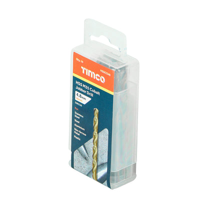 TIMCO Ground Jobber Drills - Cobalt M35 - 4.8mm - Image