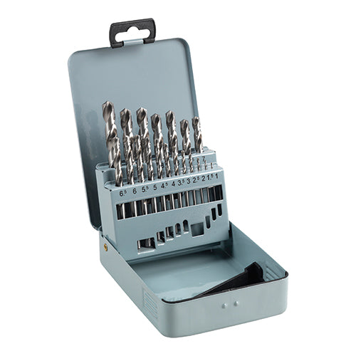 TIMCO Ground Jobber Drills Set HSS - 19pcs - Image