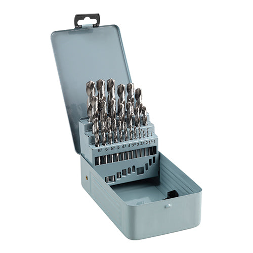TIMCO Ground Jobber Drills Set HSS - 25pcs - Image