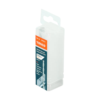 TIMCO Ground Long Jobber Drills HSS M2 - 2.0mm - Image