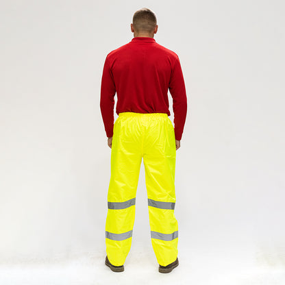 TIMCO Hi-Visibility Elasticated Waist Trousers - XXX Large - Image