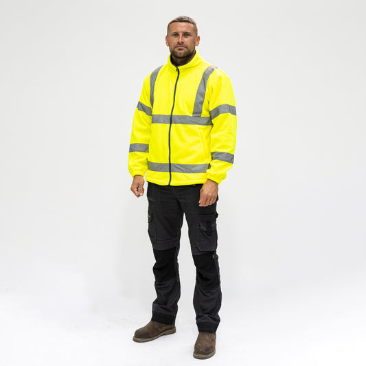 TIMCO Hi-Visibility Fleece Jacket - Small - Image
