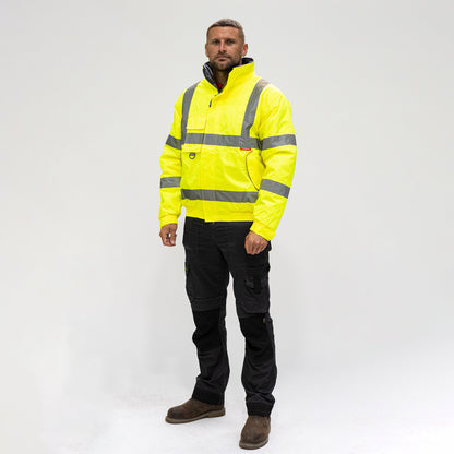 TIMCO Hi-Visibility Bomber Jacket - Small - Image