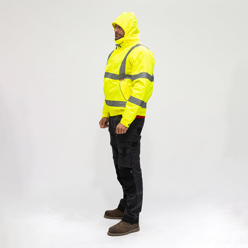 TIMCO Hi-Visibility Bomber Jacket - Small - Image