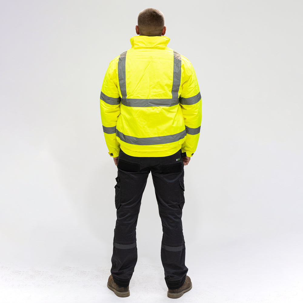 TIMCO Hi-Visibility Bomber Jacket - Small - Image