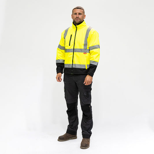 TIMCO Hi-Visibility Softshell Jacket - Small - Image