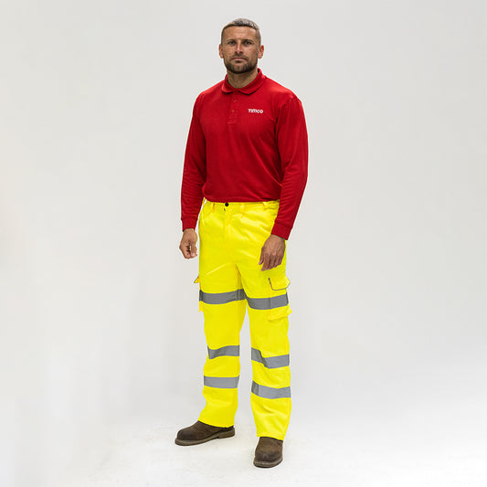 TIMCO Hi-Visibility Executive Trousers - Large - Image