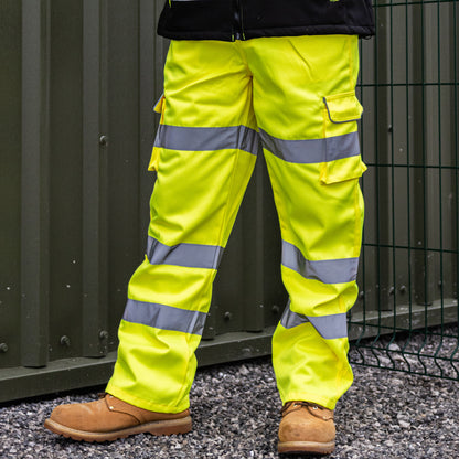 TIMCO Hi-Visibility Executive Trousers - Large - Image
