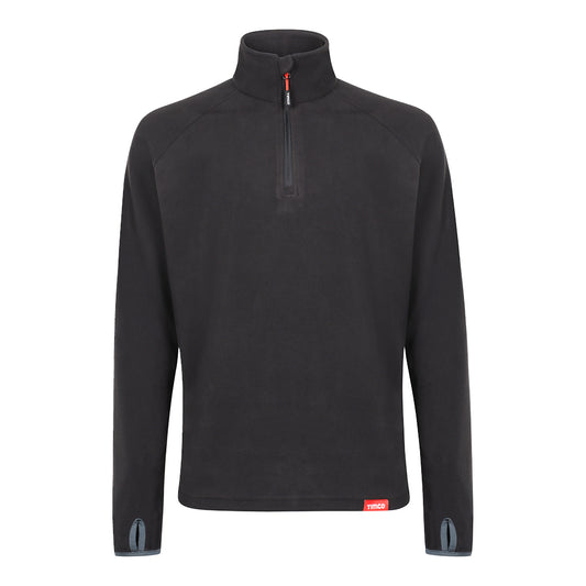 TIMCO Half Zip Overhead Fleece -Black - X Large - Image