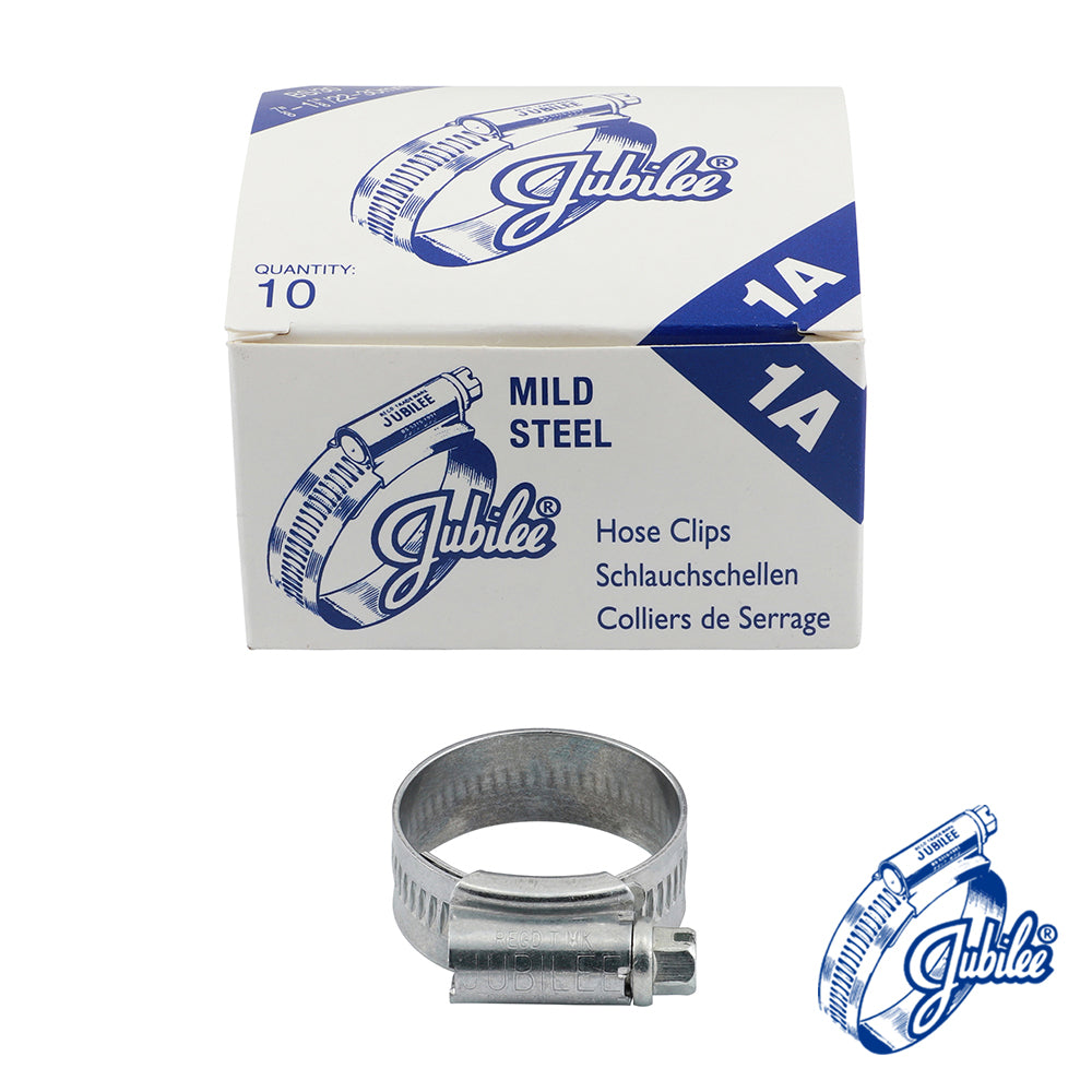 Jubilee Clip Mild Steel 22-30mm  - Image