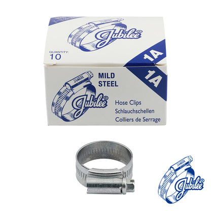 Jubilee Clip Mild Steel 22-30mm  - Image