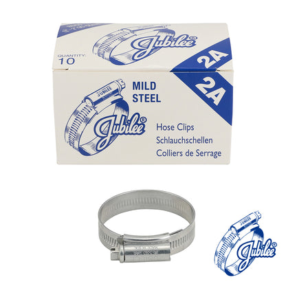 Jubilee Clip Mild Steel 35-50mm  - Image
