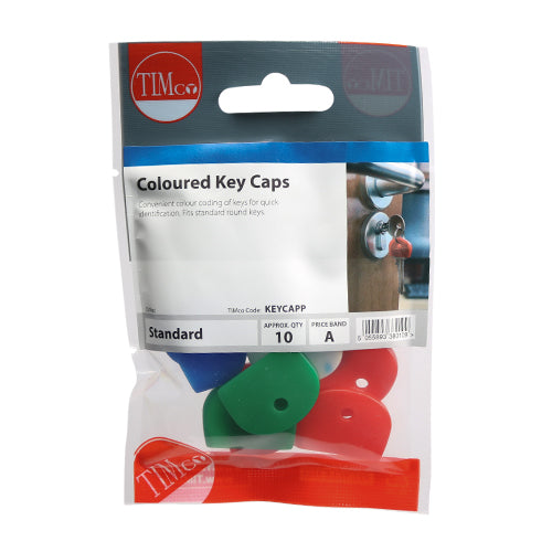 TIMCO Coloured Key Caps - Mixed Colours - Image