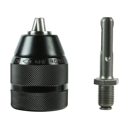 TIMCO 1/2" Keyless Chuck & SDS Plus Adaptor Set - 1/2" - Image
