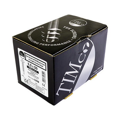 TIMCO Self-Drilling Light Section Screws Exterior Silver - 5.5 x 19 - Image
