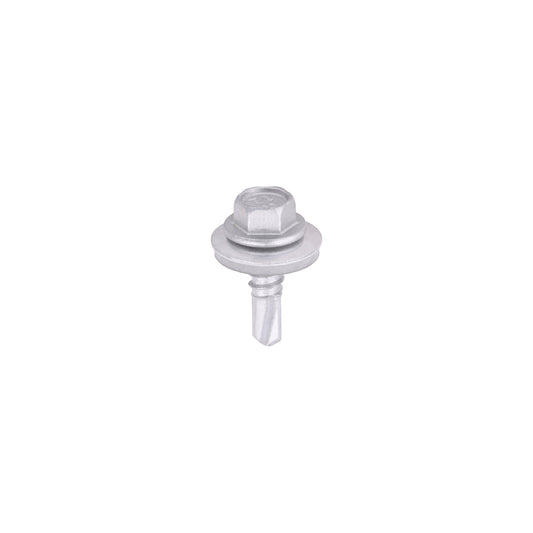 TIMCO Self-Drilling Light Section Screws Exterior Silver with EPDM Washer - 5.5 x 19 - Image