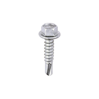 TIMCO Self-Drilling Light Section Screws Exterior Silver - 5.5 x 25 - Image