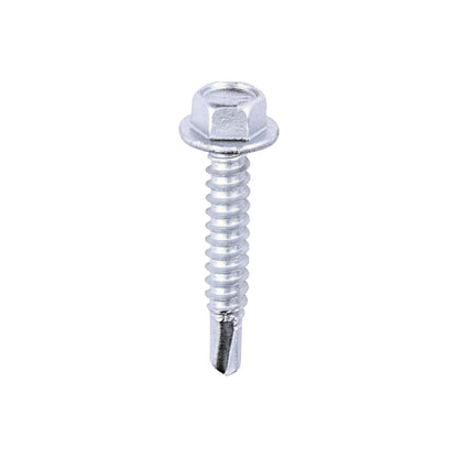 TIMCO Self-Drilling Light Section Screws Exterior Silver - 5.5 x 32 - Image