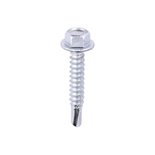 TIMCO Self-Drilling Light Section Screws Exterior Silver - 5.5 x 32 - Image