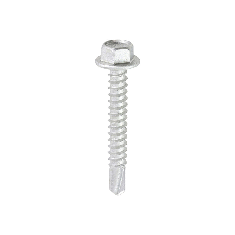 TIMCO Self-Drilling Light Section Screws Exterior Silver - 5.5 x 38 - Image