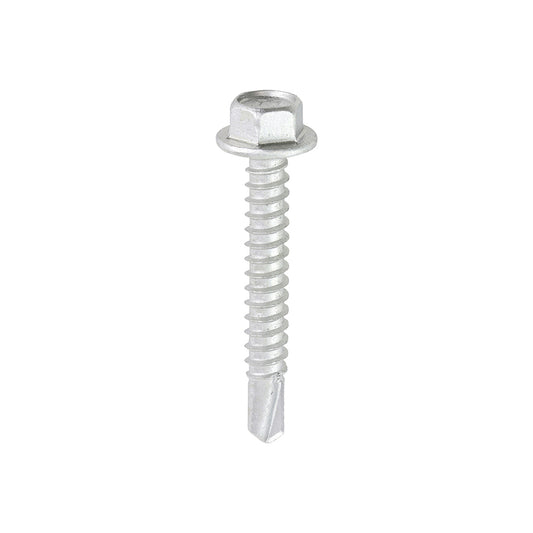 TIMCO Self-Drilling Light Section Screws Exterior Silver - 5.5 x 38 - Image