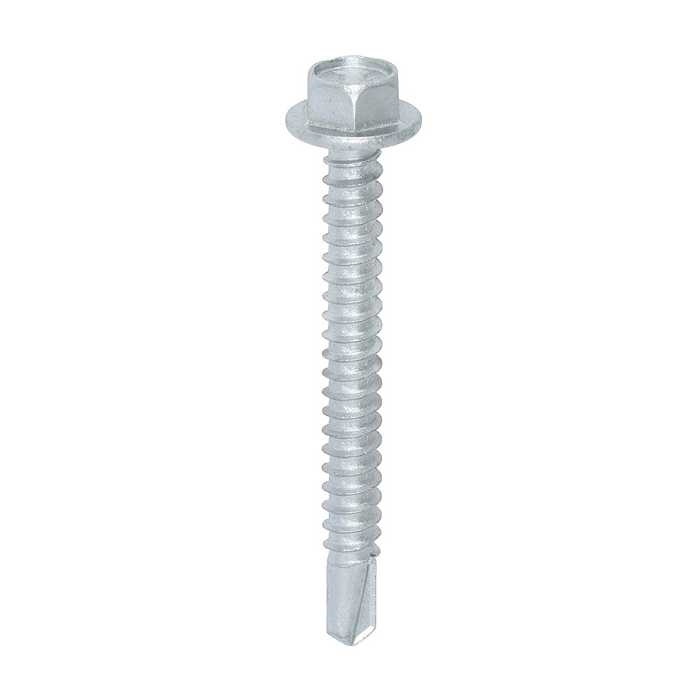 TIMCO Self-Drilling Light Section Screws Exterior Silver - 5.5 x 50 - Image