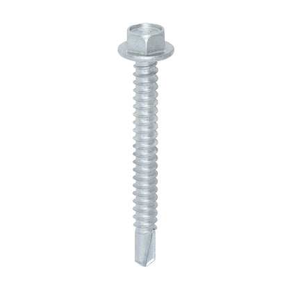 TIMCO Self-Drilling Light Section Screws Exterior Silver - 5.5 x 50 - Image