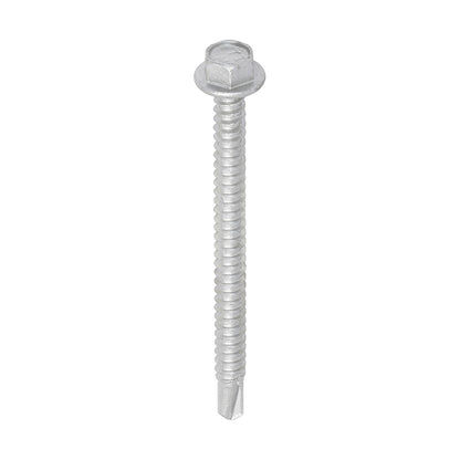 TIMCO Self-Drilling Light Section Screws Exterior Silver - 5.5 x 70 - Image
