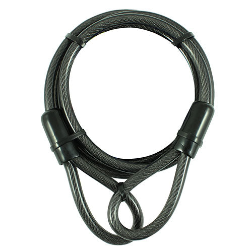 TIMCO Steel Braided Looped Security Cable - 15mm x 3m - Image