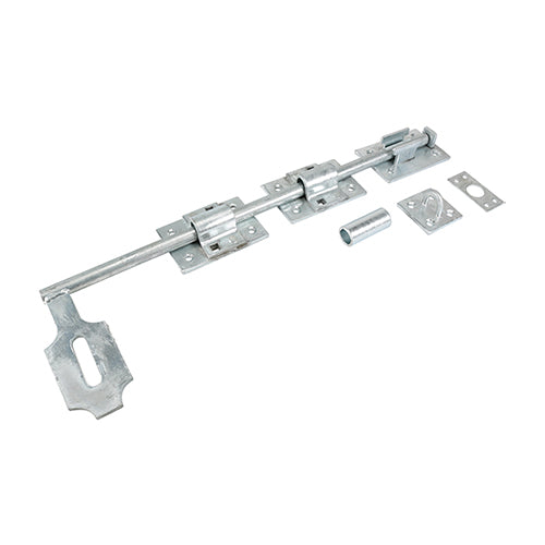 TIMCO Heavy Locking Drop Down Bolt Hot Dipped Galvanised - 18" - Image