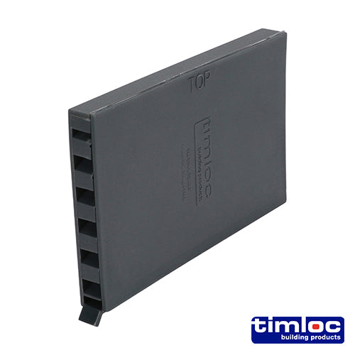 Timloc Cavity Wall Weep Vent Blue / Black - 65 x 10 x 100mm - Image