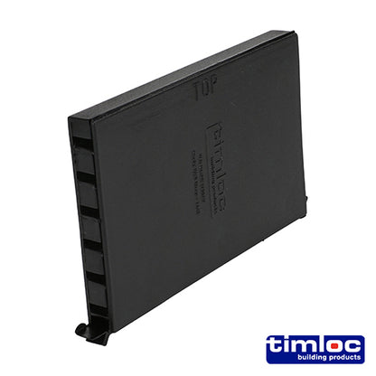Timloc Cavity Wall Weep Vent Black - 65 x 10 x 100mm - Image