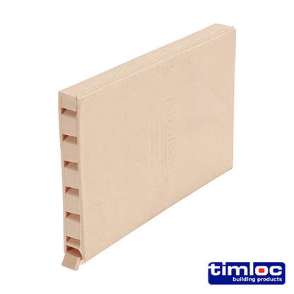 Timloc Cavity Wall Weep Vent Buff - 65 x 10 x 100mm - Image
