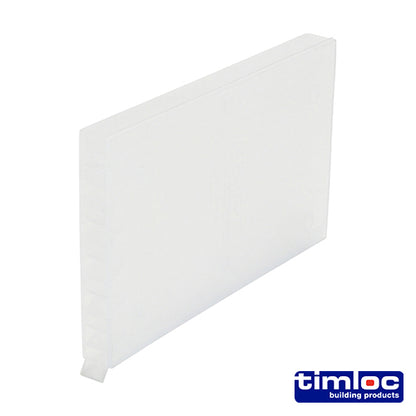 Timloc Cavity Wall Weep Vent Clear - 65 x 10 x 100mm - Image