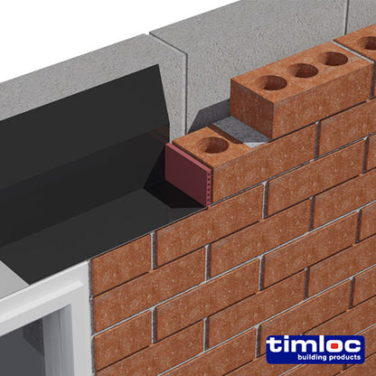 Timloc Cavity Wall Weep Vent Clear - 65 x 10 x 100mm - Image
